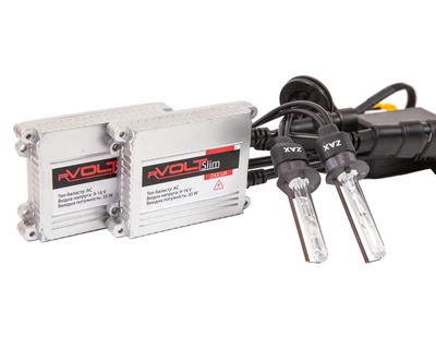 Комплект ксенона rVolt slim 35W 9-16V Zax ceramic H1 4300K