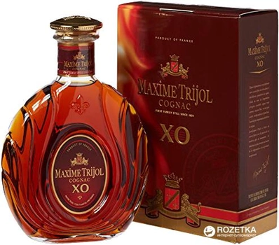 Коньяк Maxime Trijol Cognac XO 0.7 л 40% в коробці (3544680011958)