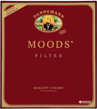 Сигариллы (мини-сигары) Moods Filter 10 шт (4004018203701)