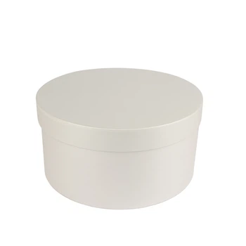 Коробка Perfectbox циліндрична 13х25х25 см Кремовий (перламутр) (2513в10)
