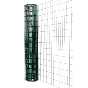 Сетка сварная с ПВХ покрытием Заграда Классик ф2,2оц+ПВХ ячейка 50х100мм высота 1,5м длина 10м