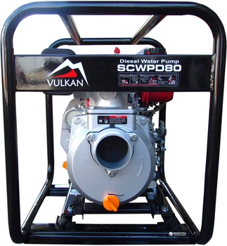 Мотопомпа дизельная для чистой Воды Vulkan SCWPD80