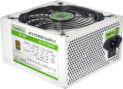 Блок живлення GameMax GP-550 550W White