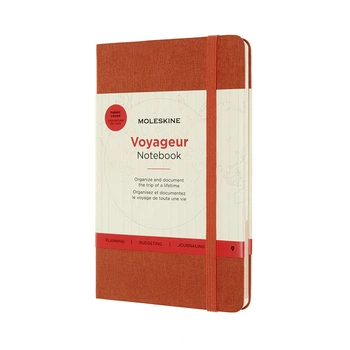 Блокнот Moleskine Вояжер Медіум 11,5х18 см Червоний Гібіскус (8053853603210)