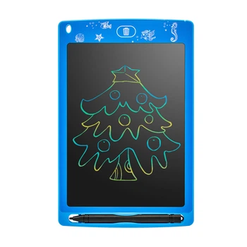 Планшет для рисования - LCD, цветной (графический планшет) ,голубой , 8,5"