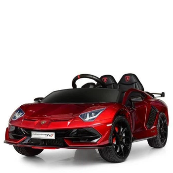 Електромобіль дитячий Bambi (m 4093eblrs 3) бордовий з 2 моторами ch966
