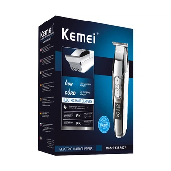 Профессиональный триммер, окантовочная машинка Kemei Km-5027