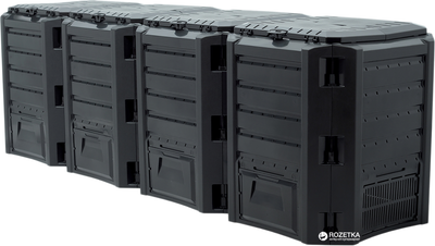 Компостер Prosperplast Module Compogreen 1600 л Черный (5905197595443)