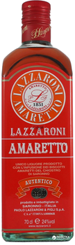 Ликер Lazzaroni Amaretto 1851 0.7 л 24% (8002873012113)