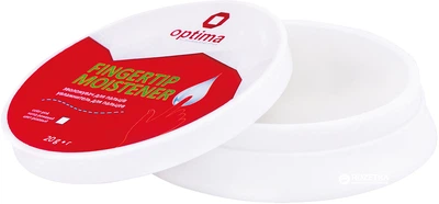 Увлажнитель для пальцев Optima Глицериновый 20 мл Белый (O41510)