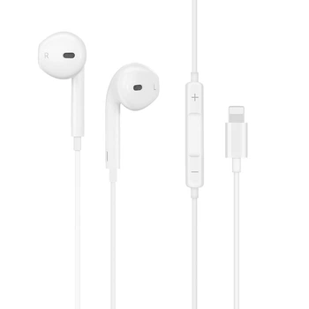 Навушники HOCO L7 Plus Lightning Білий