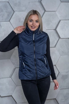 Женский теплый жилет MODA 00121/4 &nbsp;XS (42) Синий( 00121/4 A )