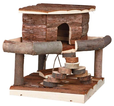 Домик для грызунов Ida House Trixie деревянный 19см × 20см × 19 см (TX-61777)