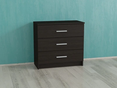 Комод на 3 ящики Forte Milton 710x680x350 Венге магія