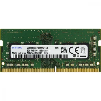 пам'ять SO-DIMM DDR4 8GB SAMSUNG ORIGINAL (M471A1K43CB1-CTD) 2666