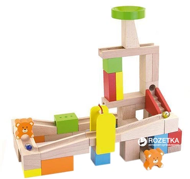 Деревянный игровой набор Viga Toys Горки для шариков (51619)