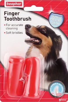 Зубна щітка на палець Beaphar Finger Toothbrush (11327) (8711231113279)