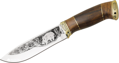 Охотничий нож Grand Way Вепрь с рисунком (99136)