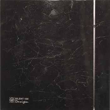 Вытяжной вентилятор SOLER&PALAU SILENT-100 CZ MARBLE BLACK DESIGN-4C