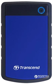 Жесткий диск Transcend StoreJet 25H3P 4TB 5400rpm 8MB TS4TSJ25H3B 2.5 USB 3.1 External Blue