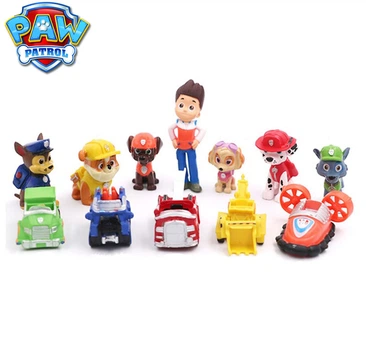 Игровой набор Paw Patrol Щенячий патруль 12 шт от 3.3 см - до 6.5 см Игрушки