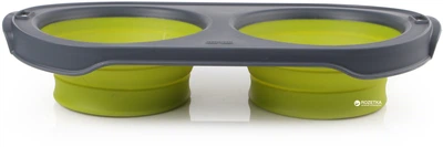 Складна миска для годування для собак Dexas Collapsible Pet Feeder 1200 мл Зелена (dx30658)