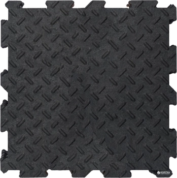 Модульные покрытия для пола MultyHome Alpha Tile 30 х 30 х 0.5 см 10 шт Черный (5907736265510)