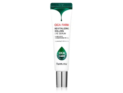 Сироватка-ролер для шкіри навколо очей з екстрактом центелли FarmStay Cica Farm Revitalizing Rolling Eye Serum, 25мл (8809480773549)
