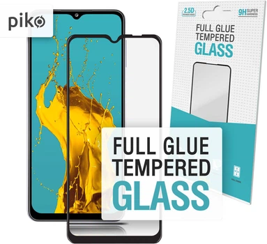 Защитное стекло Piko 9H для смартфона Samsung Galaxy A32/M32 Black (1283126510335)