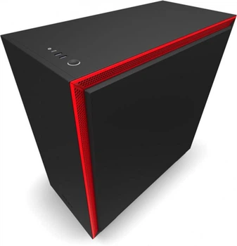Корпус NZXT H710 Matte Black-Red (CA-H710B-BR) без БП