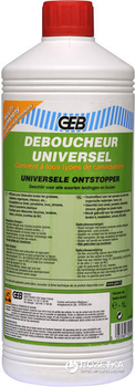 Средство для прочистки канализации GEB DEBOUCHEUR UNIVERSAL 1 л