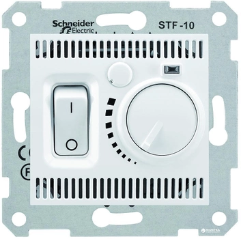 Терморегулятор Schneider Electric Sedna с температурным датчиком 10 A - 230 В Белый (SDN6000321)