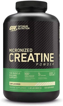 Креатин Optimum Nutrition Micronized Creatine 600 г Без смаку (4384300834)