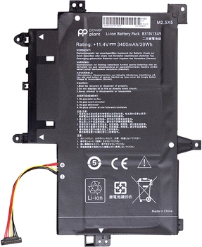 Аккумулятор PowerPlant для ноутбуков ASUS Transformer Book Flip TP500L (B31N1345) 11.4V 3400mAh (NB431373)