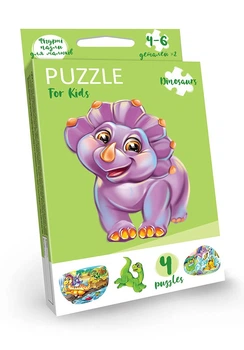 Пазлы Danko Toys развивающие Puzzle для малышей (рус.) (PFK-06)