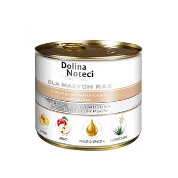 Консерва для собак Dolina Noteci Premium с гусем, картофелем и яблоком 185г