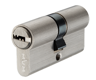Цилиндр для замка MVM P6P 100 (50х50) ключ-ключ матовый никель