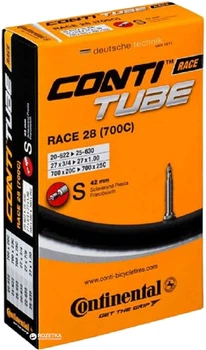 Велокамера Continental Race 28" 18-622 / 25-630 PR42mm (181781)