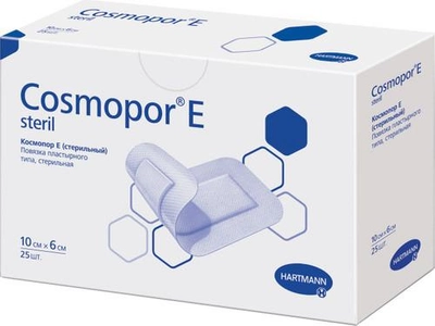 Пов'язка стиральна пластирна Cosmopor® E 10см x 6см, 1 шт