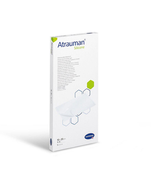 Пов'язка атравматична Atrauman Silicone / Атрауман Силікон 10x20 см, 1 шт