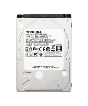 Жесткий диск для ноутбука Toshiba MQ01ABD050 500 ГБ 2.5" SATAII 5400prm 8MB Refurbished (MQ01ABD050_R)