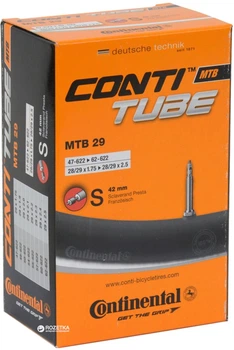 Велокамера Continental MTB 28/29"x1.75-2.5 47-622 / 62-622 PR42 мм (182181)