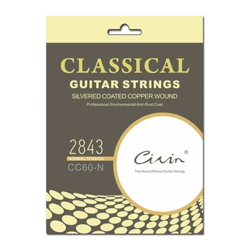 Струны классической гитары Civin CC60 N Classical Guitar Strings Nylon Normal Tension