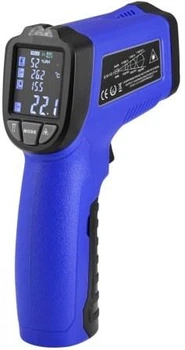 Пирометр Flus IR-818 (-50℃ до +750℃) с термопарой К-типа измерением влажности и температуры воздуха DEW (mdr_5007)