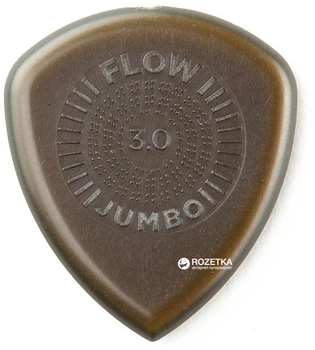 Медиаторы Dunlop 547P3.0 Flow Jumbo Pick 3 мм 3 шт.