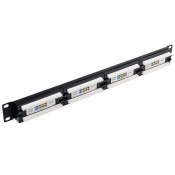 Патч-панель Atcom 19" 24 порта UTP (P5124). 47136