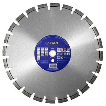 Диск отрезной сегментный S&R по бетону Standart 450(242542450)
