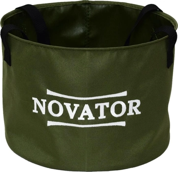 Ведро для прикормки Novator VD-1 30 x 23 см Зеленое (201955)