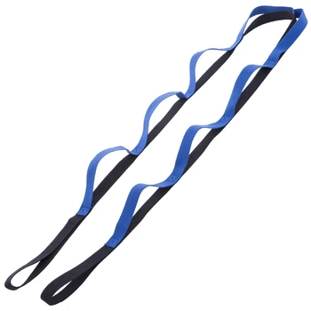 Лента для растяжки SP-Sport Stretch Strap FI-1756 8 петель l-200см Синий