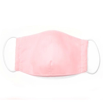 Детская маска защитная многоразовая Time Textile Розовый Розовый M024 От 6 до 10 лет